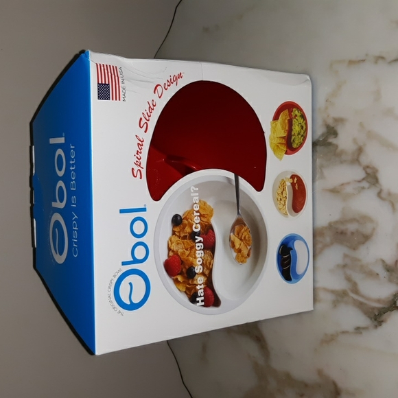 Obol The Original Crispy Bowl With Spiral Slide Design - Picture 1 of 6
